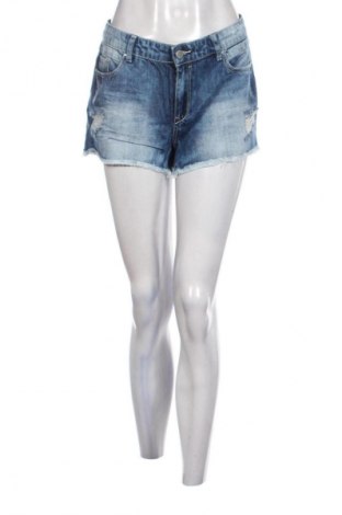 Дамски къс панталон Stradivarius, Размер M, Цвят Син, Цена 19,00 лв.