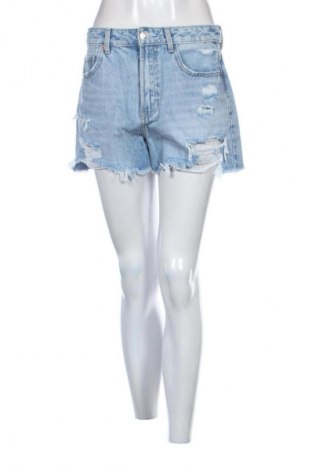 Damen Shorts Stradivarius, Größe L, Farbe Blau, Preis 12,65 €