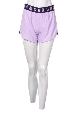 Damskie szorty Under Armour, Rozmiar S, Kolor Fioletowy, Cena 78,09 zł