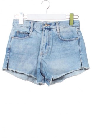 Дамски къс панталон Zara, Размер XS, Цвят Син, Цена 16,00 лв.