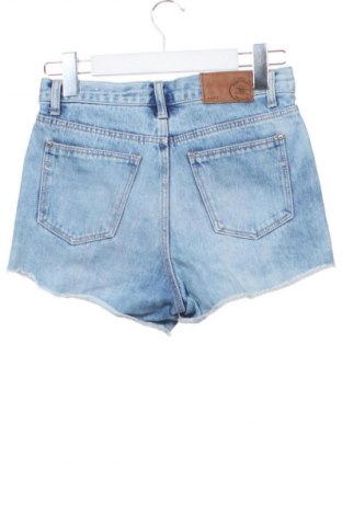 Дамски къс панталон Zara, Размер XS, Цвят Син, Цена 16,00 лв.