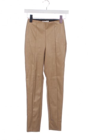 Γυναικείο κολάν Sinsay, Μέγεθος XXS, Χρώμα  Μπέζ, Τιμή 9,79 €