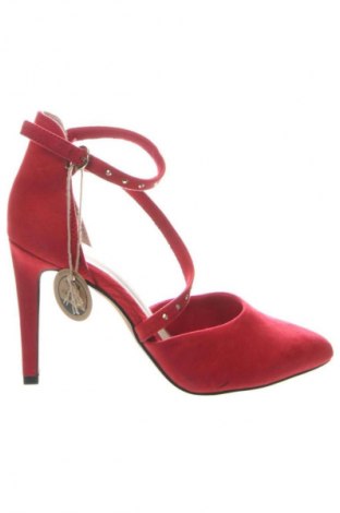 Obuwie damskie Marco Tozzi, Rozmiar 38, Kolor Czerwony, Cena 290,99 zł