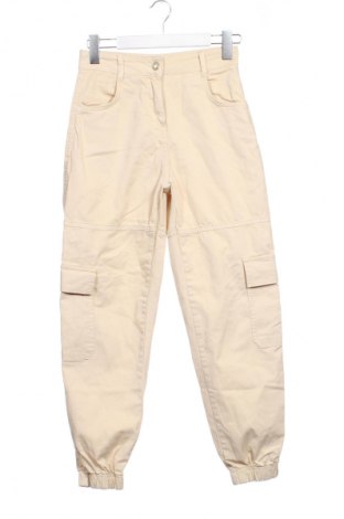 Damenhose Bershka, Größe XS, Farbe Beige, Preis 14,83 €