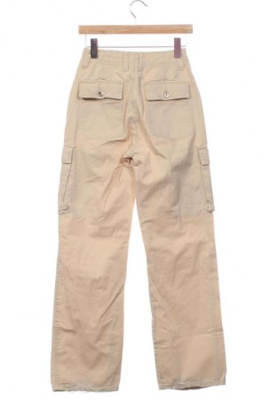 Dámské kalhoty  Bershka, Velikost XS, Barva Béžová, Cena  369,00 Kč