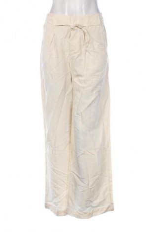 Dámské kalhoty  Bershka, Velikost S, Barva Krémová, Cena  582,00 Kč