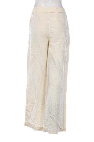 Dámské kalhoty  Bershka, Velikost S, Barva Krémová, Cena  582,00 Kč