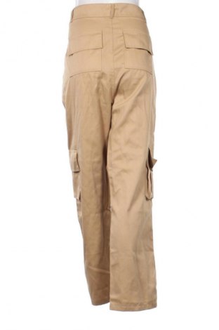 Damskie spodnie Boohoo, Rozmiar XL, Kolor Beżowy, Cena 124,48 zł