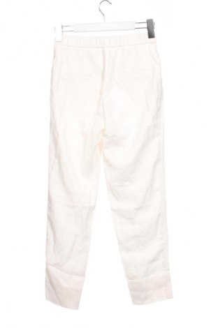 Pantaloni de femei H&M, Mărime XS, Culoare Ecru, Preț 64,99 Lei