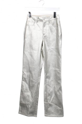 Damenhose H&M, Größe XS, Farbe Silber, Preis € 11,99
