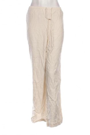 Дамски панталон H&M, Размер XL, Цвят Екрю, Цена 17,99 лв.