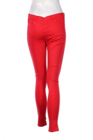 Pantaloni de femei H&M Divided, Mărime M, Culoare Roșu, Preț 76,32 Lei