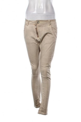 Pantaloni de femei M.Sara, Mărime M, Culoare Bej, Preț 76,32 Lei