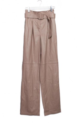 Дамски панталон Mango, Размер XS, Цвят Кафяв, Цена 77,00 лв.