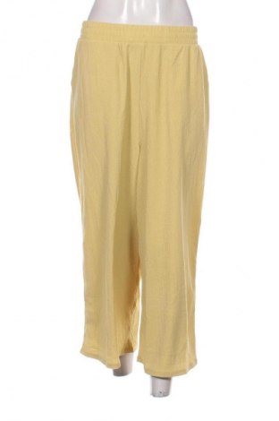 Pantaloni de femei Mango, Mărime L, Culoare Galben, Preț 68,99 Lei