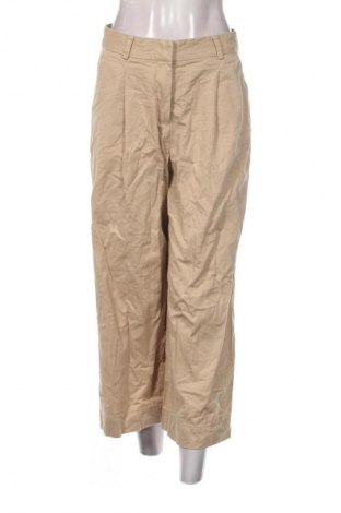 Pantaloni de femei Monki, Mărime M, Culoare Bej, Preț 63,99 Lei