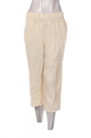 Pantaloni de femei Monki, Mărime S, Culoare Bej, Preț 69,99 Lei
