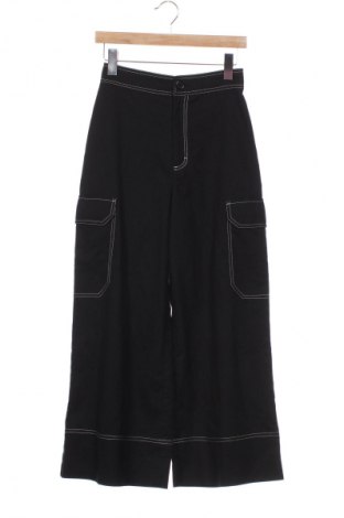 Damskie spodnie Monki, Rozmiar XS, Kolor Czarny, Cena 57,47 zł