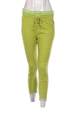Damskie spodnie Nice, Rozmiar M, Kolor Zielony, Cena 67,00 zł
