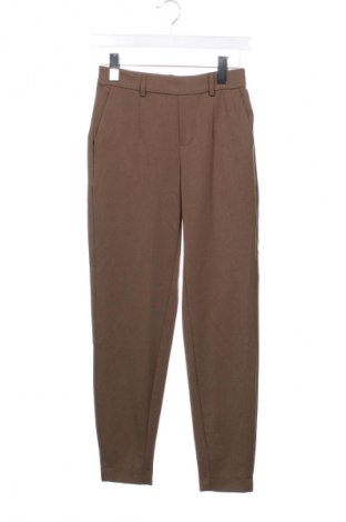 Дамски панталон Object, Размер XS, Цвят Кафяв, Цена 40,89 лв.