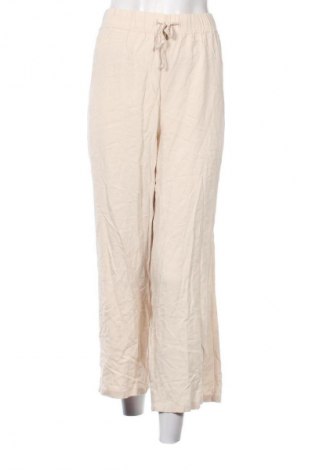 Damskie spodnie Oyanda, Rozmiar XL, Kolor ecru, Cena 66,39 zł