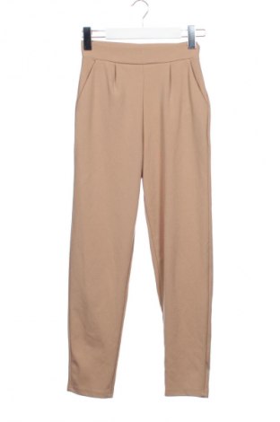 Дамски панталон SHEIN, Размер XXS, Цвят Бежов, Цена 26,99 лв.