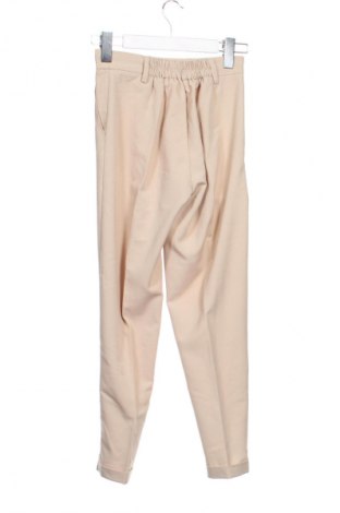 Damskie spodnie Sinsay, Rozmiar XXS, Kolor Beżowy, Cena 66,39 zł