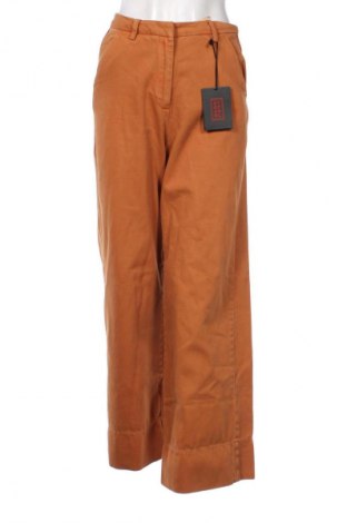 Дамски панталон Stefanel, Размер S, Цвят Кафяв, Цена 204,06 лв.