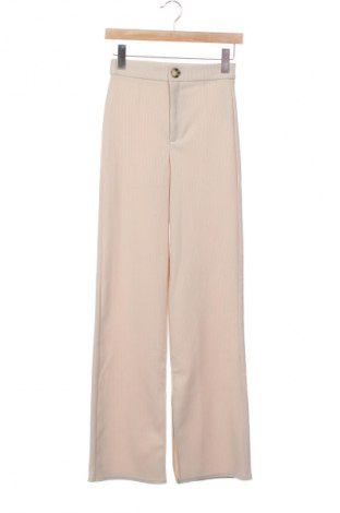 Dámské kalhoty  Stradivarius, Velikost XXS, Barva Béžová, Cena  582,00 Kč