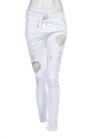Γυναικείο παντελόνι Unbranded, Μέγεθος M, Χρώμα Λευκό, Τιμή 14,83 €
