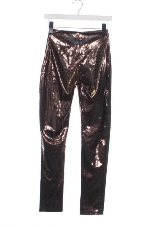 Damskie spodnie Unbranded, Rozmiar XXS, Kolor Złocisty, Cena 37,99 zł