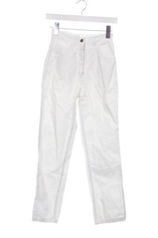 Damskie spodnie Unbranded, Rozmiar XS, Kolor Biały, Cena 67,41 zł