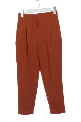 Damskie spodnie United Colors Of Benetton, Rozmiar XXS, Kolor Pomarańczowy, Cena 68,99 zł