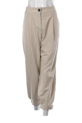 Pantaloni de femei Zara, Mărime L, Culoare Bej, Preț 71,05 Lei
