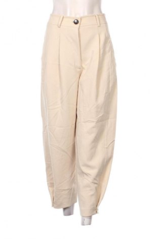 Damenhose Zara, Größe M, Farbe Ecru, Preis 19,99 €