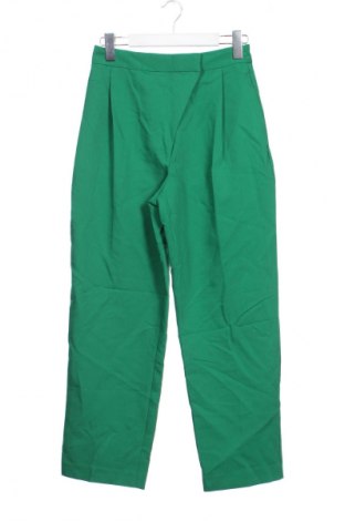 Γυναικείο παντελόνι Zara, Μέγεθος XS, Χρώμα Πράσινο, Τιμή 11,99 €