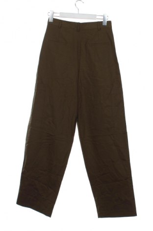 Дамски панталон Zara, Размер XS, Цвят Зелен, Цена 25,99 лв.