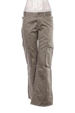 Дамски панталон Zara, Размер S, Цвят Зелен, Цена 18,99 лв.