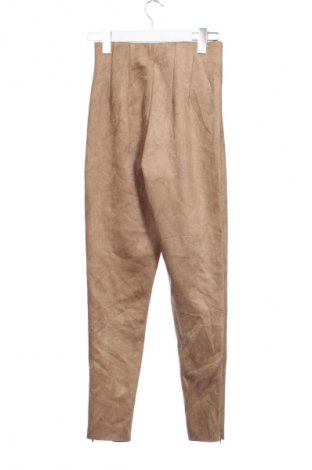 Damenhose Zara, Größe XS, Farbe Beige, Preis 16,99 €