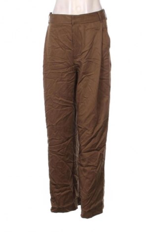 Дамски панталон Zara, Размер S, Цвят Кафяв, Цена 21,99 лв.