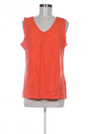 Γυναικείο αμάνικο μπλουζάκι Cecilia Classics, Μέγεθος L, Χρώμα Πορτοκαλί, Τιμή 8,69 €