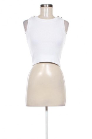 Tricou de damă Sinsay, Mărime M, Culoare Alb, Preț 44,74 Lei