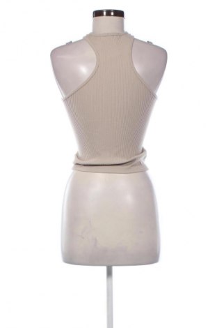 Γυναικείο αμάνικο μπλουζάκι Stradivarius, Μέγεθος S, Χρώμα  Μπέζ, Τιμή 8,68 €