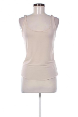 Γυναικείο αμάνικο μπλουζάκι Zara, Μέγεθος M, Χρώμα  Μπέζ, Τιμή 5,56 €