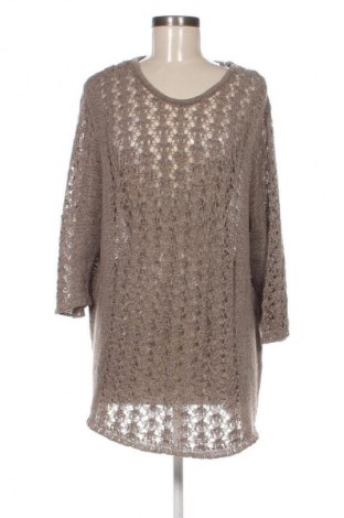 Damski sweter Alessa, Rozmiar XXL, Kolor Brązowy, Cena 57,99 zł