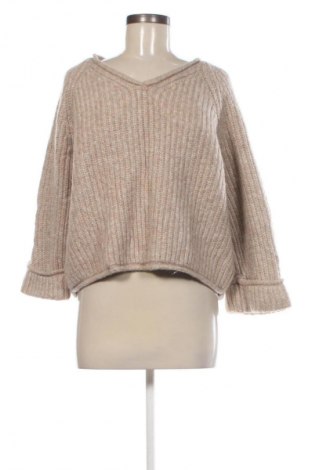 Pulover de femei Amisu, Mărime XL, Culoare Bej, Preț 47,99 Lei