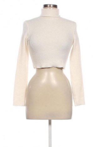 Damski sweter Bershka, Rozmiar S, Kolor Biały, Cena 67,41 zł