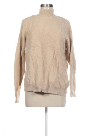 Pulover de femei Bershka, Mărime XS, Culoare Bej, Preț 51,99 Lei