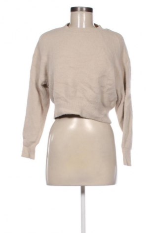 Дамски пуловер Bershka, Размер XS, Цвят Екрю, Цена 15,99 лв.