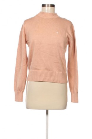 Дамски пуловер Calvin Klein Jeans, Размер XS, Цвят Бежов, Цена 189,99 лв.